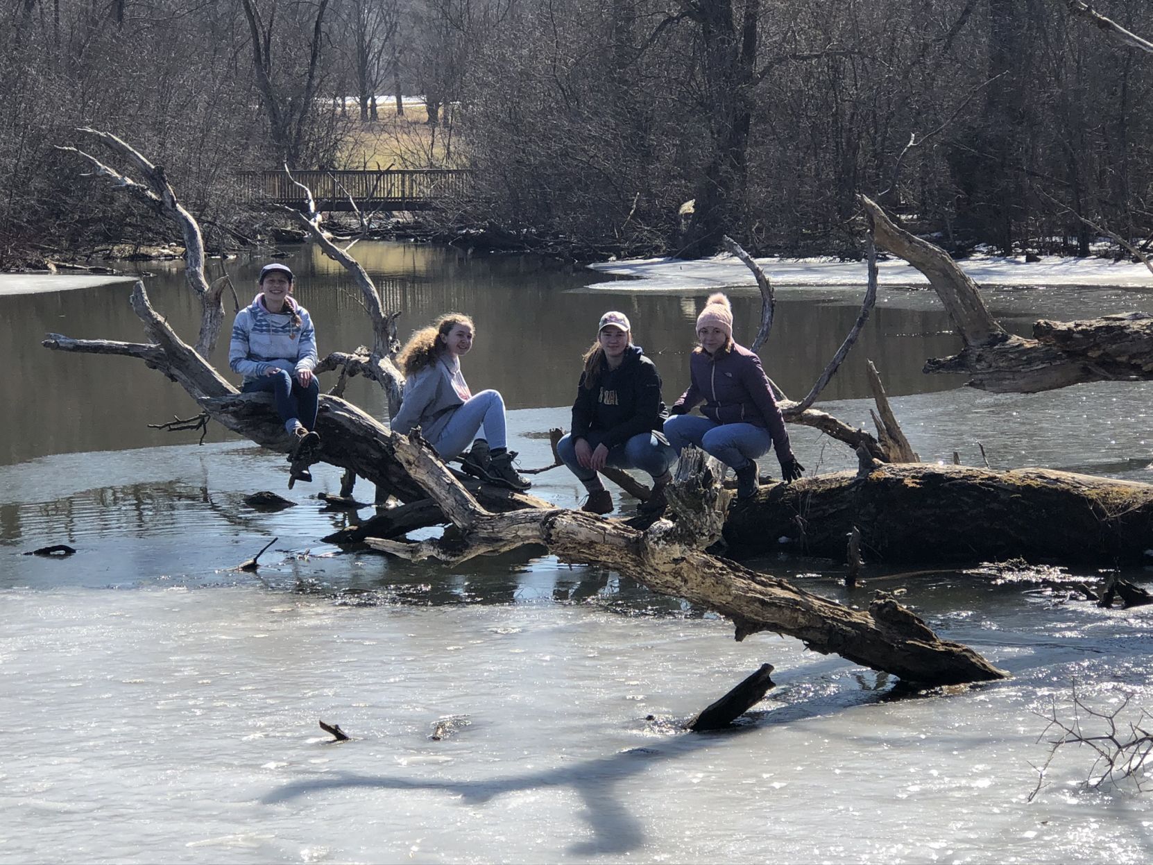 The Scheidts and friends on the water